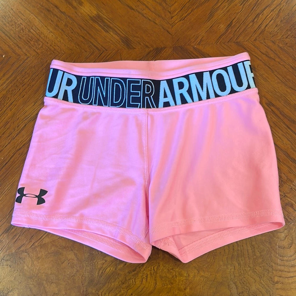 Girls tight fitting shorts